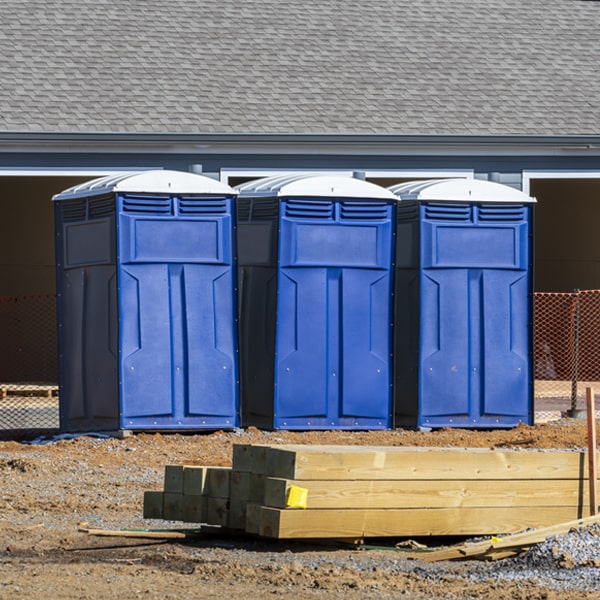 how do you ensure the portable restrooms are secure and safe from vandalism during an event in West Hickory PA